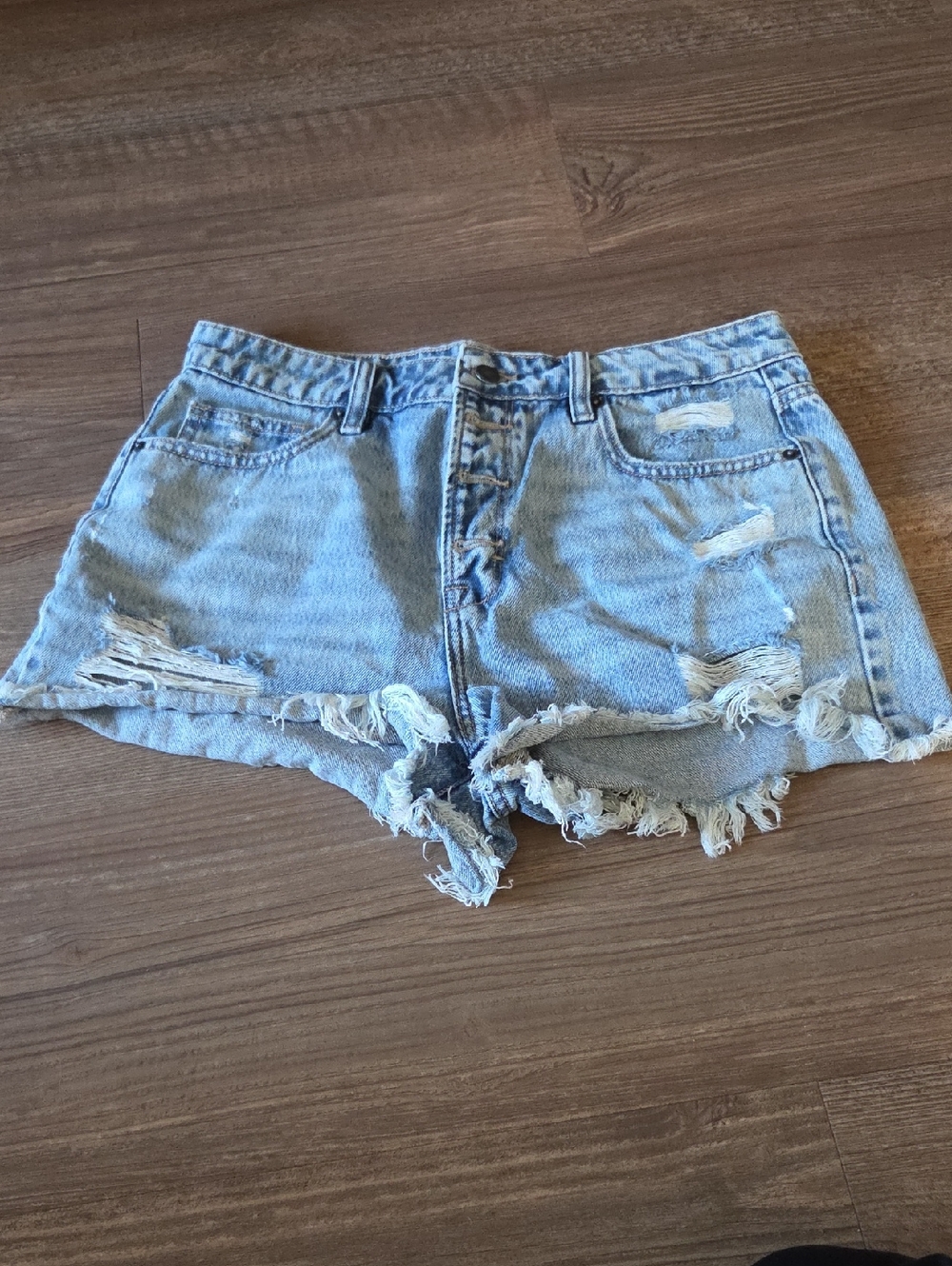 Altar'd State Distressed Denim Women’s Shorts